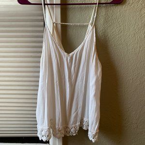 Off-White Daisy Tank Top